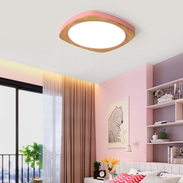 

ceiling lights nordic macarone led simple modern restaurant original wooden study warm bedroom light