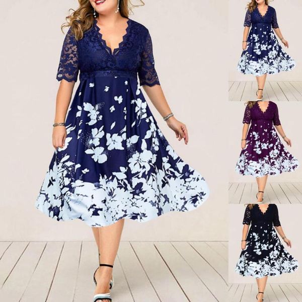 

casual dresses dress v neck short sleeve women party digital print for evening, Black;gray