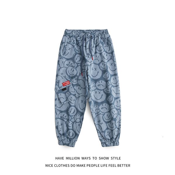 

women's pants & capris men and wo, autumn novelty, Black;white
