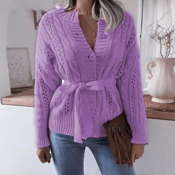

women's knits & tees sweater cardigan women long sleeve knitted cardigans autumn v-neck knit sweaters oversized rebeca punto mujer, White