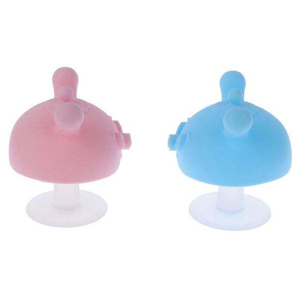 

pacifiers# baby silicone teethers born cartoon small mushroom teething toy multifunction chewable infant nursing appease nipple