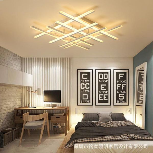 

ceiling lights nordic led light living room hallway lamp ac85-265v ligting fans
