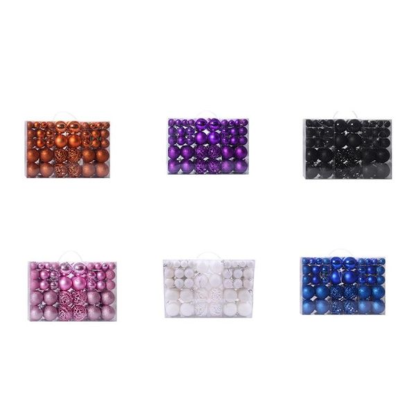 

100pcs/box christmas ball box set available tree ornament party decoration