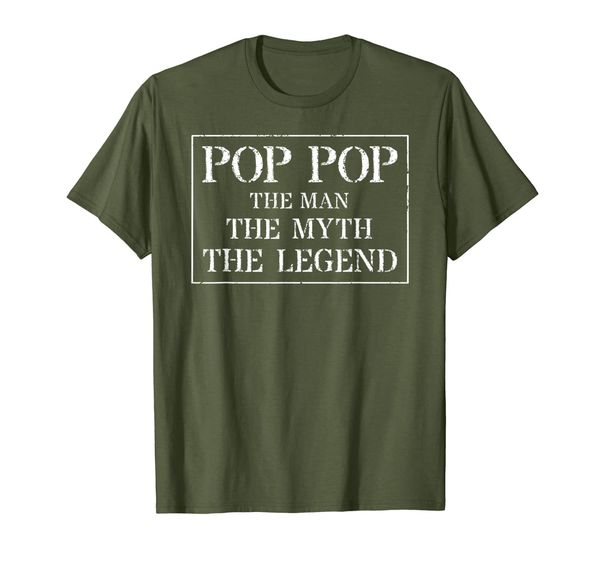 

Pop Pop T Shirt: The Man The Myth The Legend Tshirt For Men, Mainly pictures