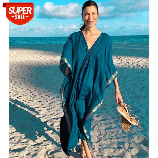 

casual bikini cover-ups blue tunic striped summer beach dress elegant women wear swim suit cover up q1135 #c951, Black;gray