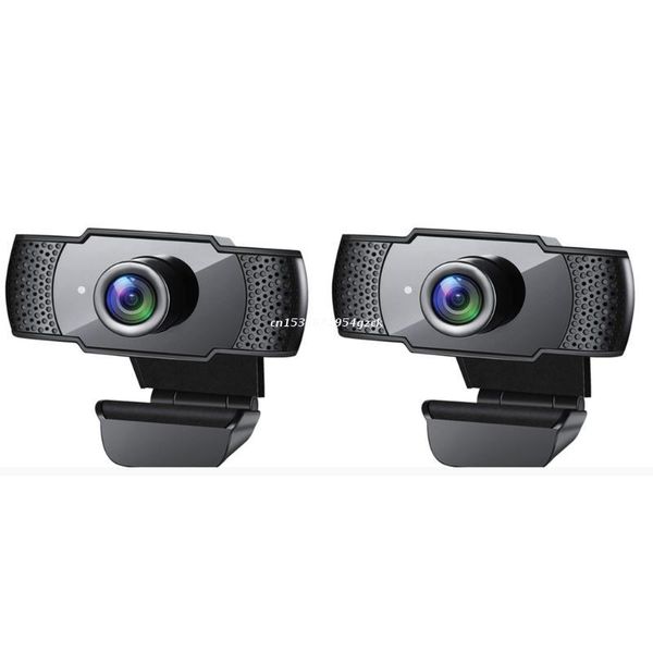 

webcams webcam and microphone, 1080p h d streaming media usb pc camera video conferencing/call/games, lapdeskmac, - dropship