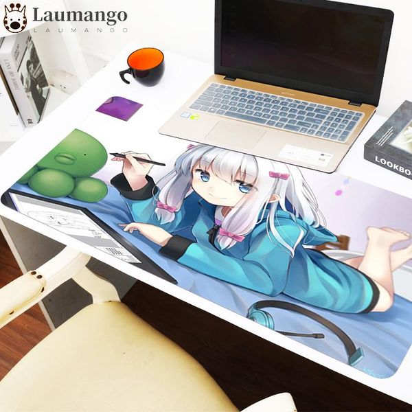 

mouse pads & wrist rests large pad for gaming cute keyboard mat anime mausepad gamer pc mousepad computer on the table accessories rug sagir