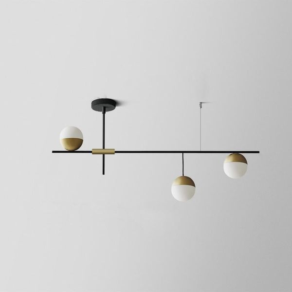 

modern 3 lights led chandeliers kitchen restaurant bar lighting fixtures luminaire suspension minimalist lamp