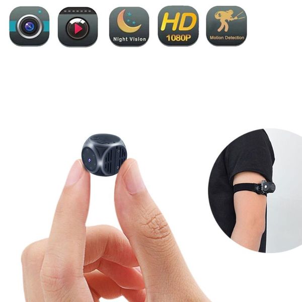 

mini cameras hd 1080p sensor night vision camera camcorder smart monitor small security surveillance secret video recorder