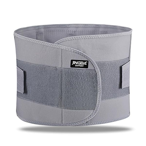 

back support belt fitness sports protective gear training weightlifting muscle compression spine safety protection waist, Black;gray