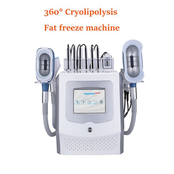 Cryo Cool Moldando Máquinas de congelamento de gordura Cryotherapy Cryolipolysis Celulite Sistema de Rádio Frequência Corpo Máquina Facial Frim RF