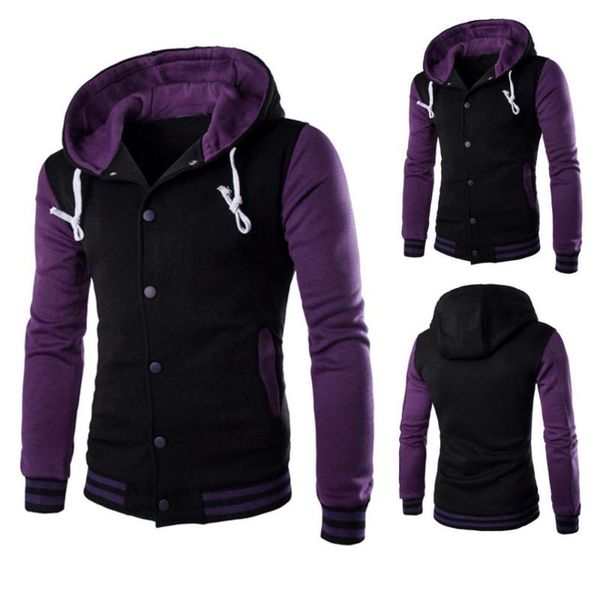 

men's jackets nice jacket men coat outwear sweater winter slim hoodie warm hooded sweatshirt plus size #1727 a#487, Black;brown