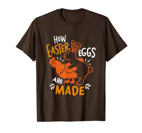 

how easter eggs are made shirt funny mating t-shirt, White;black