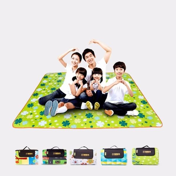 

thickening portable waterproof pad outdoor sports tour hiking picnic camping sand beach lawn cushion 1.8*1.5m q1501cmd pads