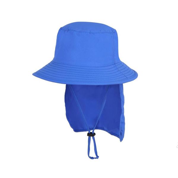 

caps & hats summer children bucket boys girls fashion sun hat kids beach toddler baby uv protection outdoor essential cap, Yellow