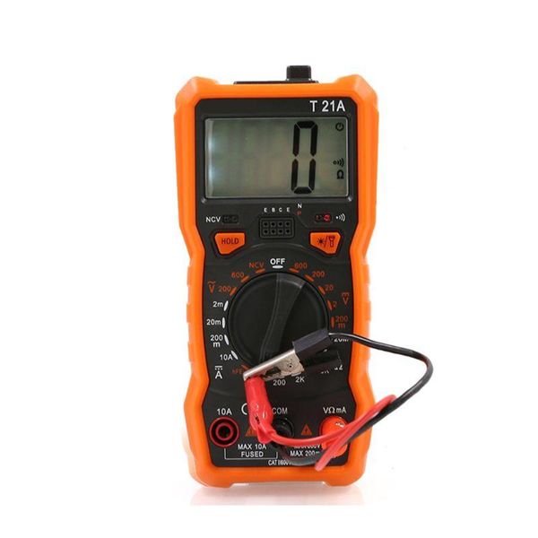 

multimeters t21a backlight digital multimeter non contact ac/dc voltmeter current ncv tester 23gb