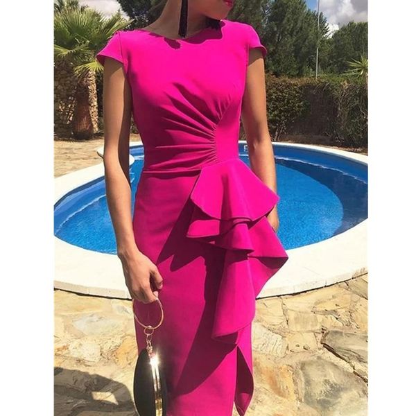 

unique front split evening dresses satin prom gowns, Black
