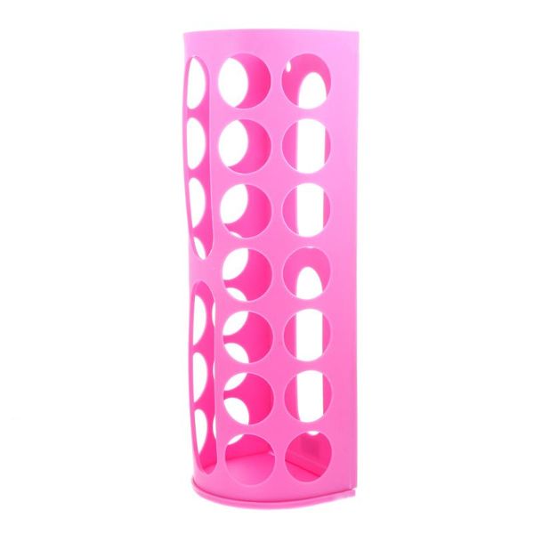 

wallpapers roll storage 14-holes rack for craft wrapping paper