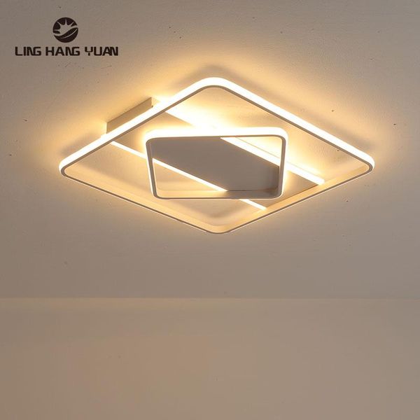

ceiling lights led light square modern chandelier lamp 220v 110v home for living room bedroom dining luminaires