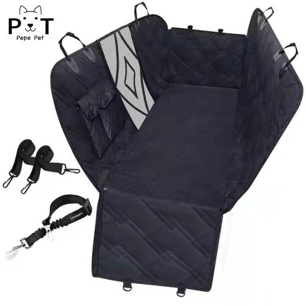 

dog car seat covers cover mat waterproof pet carrier cars rear back hammock cushion protector oxford
