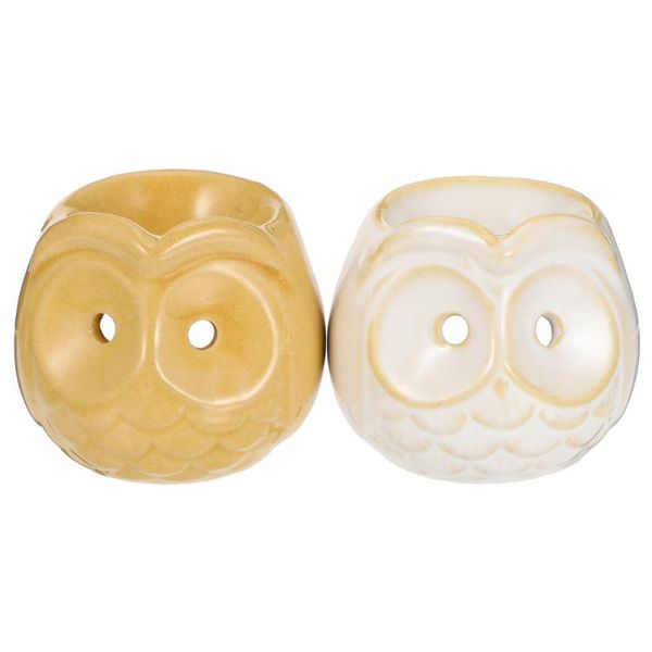 

fragrance lamps 2pcs ceramic essential oil burner cartoon shaped aroma