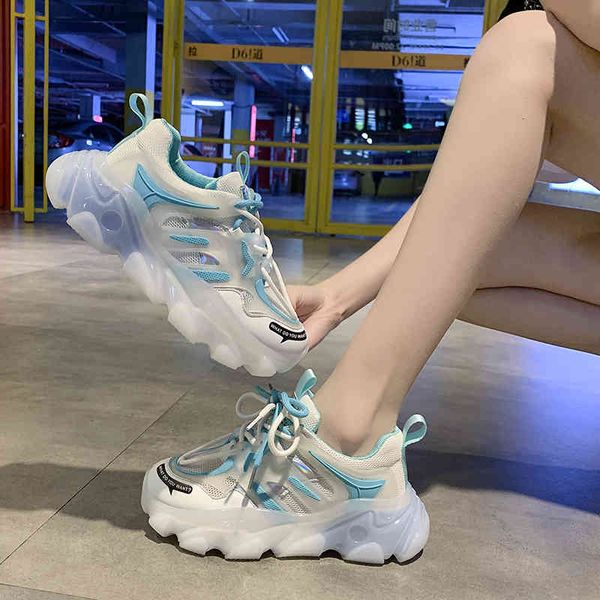 

dress shoes sneakers women platform dad tenis feminino casual flats breathable soft woman chunky zapatillas mujer 9sak, Black