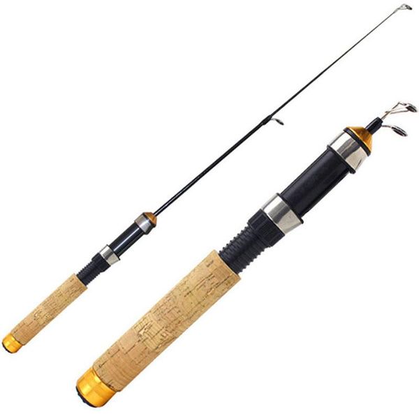 

0.6m baitcasting carbon mini winter ice fishing shrimp rod boat rods
