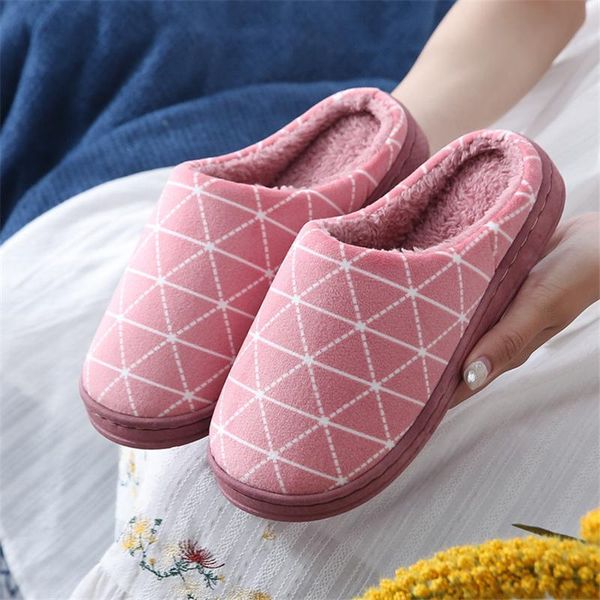 

lovers home fur slippers women flat shoes casual 2021 fashion warm non slip womens winter house women's footwear, Black