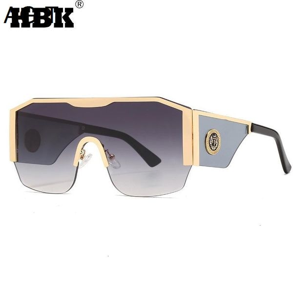 

fashion oversized square sunglasses men women big frame one piece sun glasses blue lens driving eyewear uv400, White;black