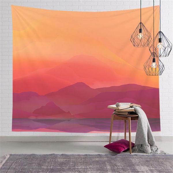 

tapestries custom study day dolphin sunset tapestry hippie wall art decor hanging fabric living ceiling room cgt005