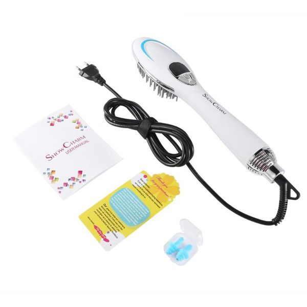 

anion blow-dry comb ion-flow brush dryer 3d air diffuser dual voltage digital electric hair dryers styler motor infrare heat brushes