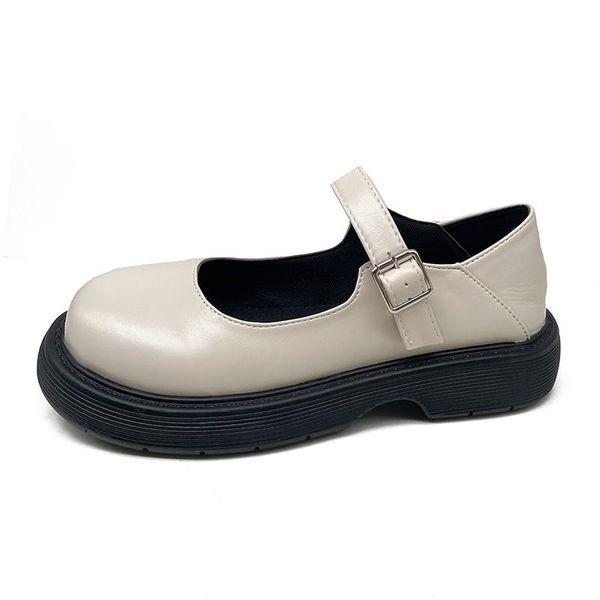 

dress shoes harajuku students mary jane lolita women japanese style vintage girls high heel platform college student, Black
