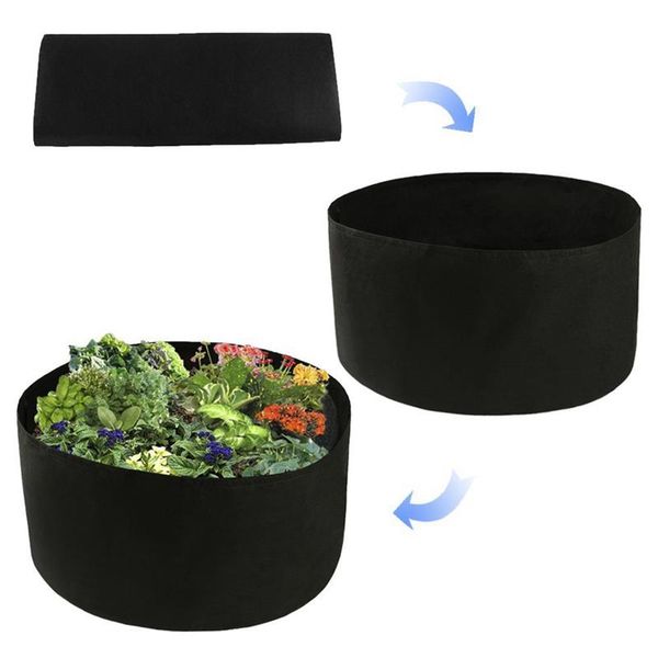 

planters & pots bucket planting bag garden round vegetable seedling nutrition plant felt tool plastic