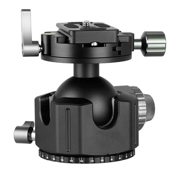 

tripod heads 54 ball head 360 degree double panoramic pography metal heavy duty with quick release plate