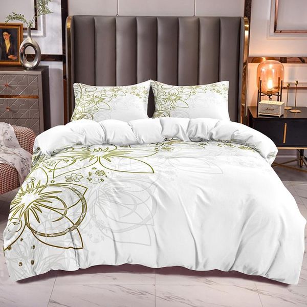 

bedding sets floral duvet cover botanical comforter flowers with kids teens quilt corner ties