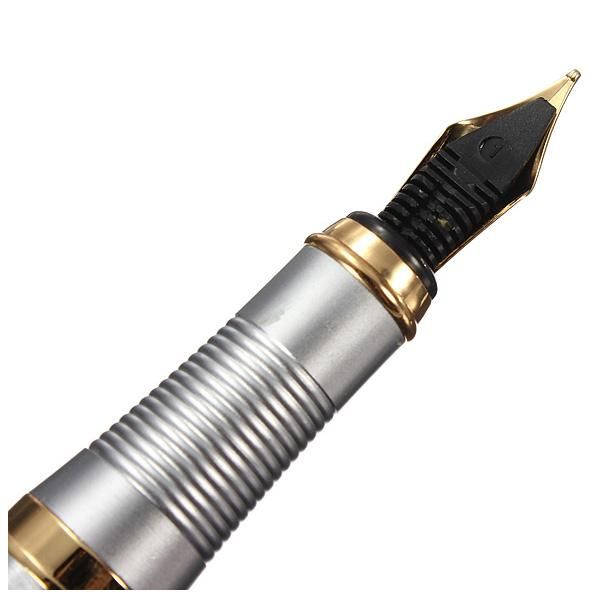 

fountain pens practical jinhao 250 frosted white gold pen m nib gift festival