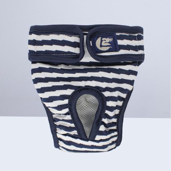 

dog apparel 1pc pet diaper sanitary physiological pants puppy female stripe pattern shorts panties menstruation underwear clothes wi