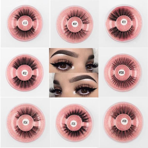 

curly lashes eye bulk natural long false eyelashes fluffy wispy faux 3d mink extension soft thick handmade1