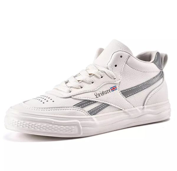 

2021 new mid-cut womens casual shoes comfortable wear-resistant breathable sneakers white blue pink gray thick-soled running shoes for women