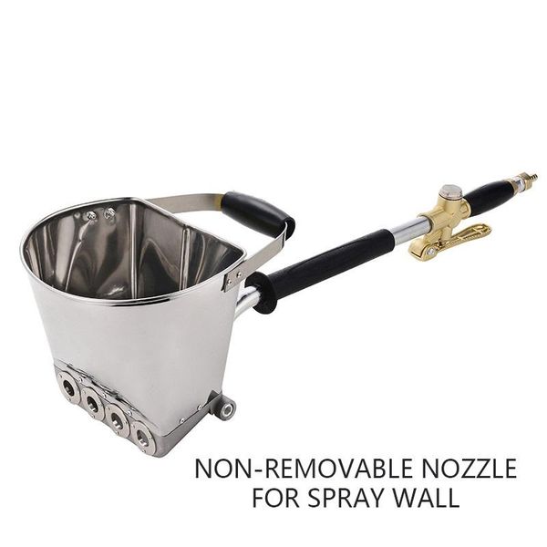 

professional spray guns type pneumatic cement mortar gun special putty spraying machine for roof and wall multifunctional plaster funnel