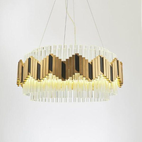

chandeliers modern chandelier for living room round luxury polished gold led fixture dining