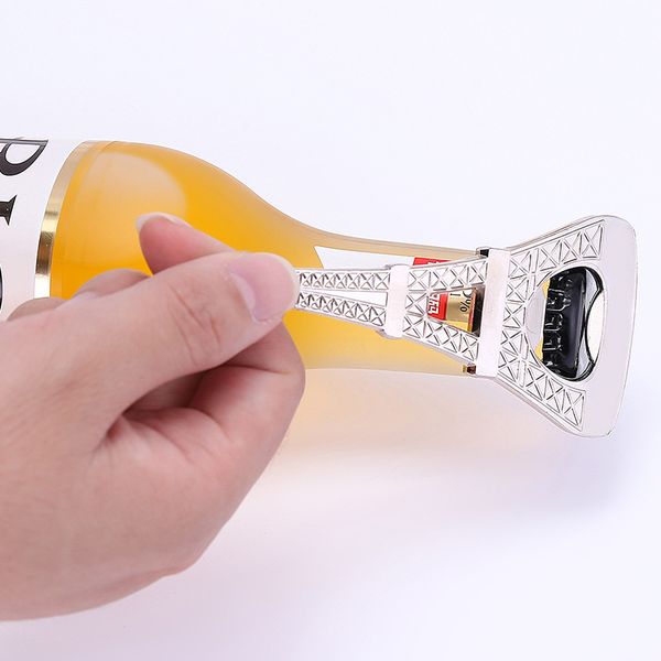 

50 pcs/set creative novelty home party items eiffel tower bottle opener wedding favors gift for couples corkscrew