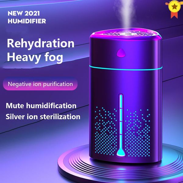 

humidifiers portable air humidifier 1000ml ultrasonic aroma essential oil diffuser usb cool mist maker purifier aromatherapy for home car