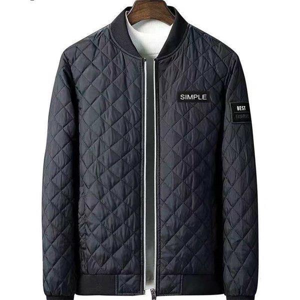 6XL 5XL giacca in cotone da uomo invernale ispessito Parka slim-cut caldo cappotti imbottiti colletto alla coreana giacca a vento maschile fit Jack 210811