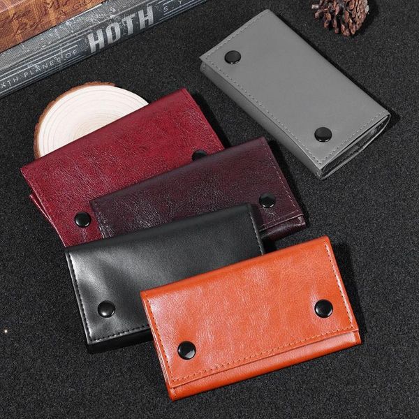 

storage bags bag imitation leather household gadgets case smoking paper holder pouch