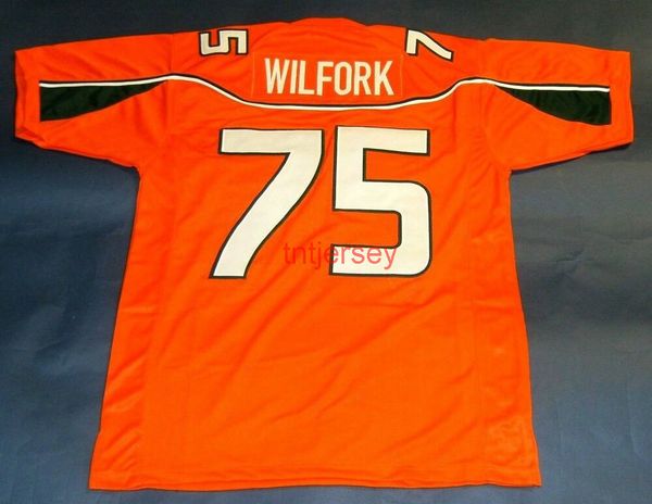 

custom vince wilfork miami hurricanes jersey stitched add any name number, Black