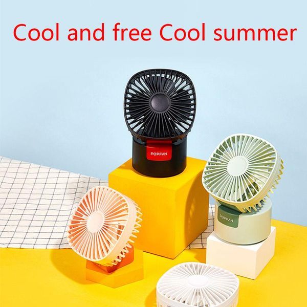 

electric fans popsicle small fan dual-purpose usb deskdesk charging portable mini 19qe
