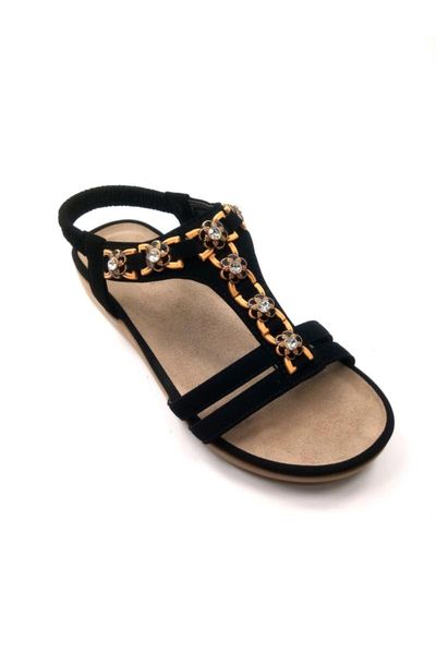 

women sandelet sandals, Black