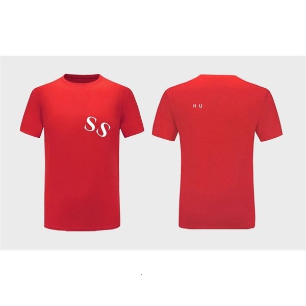 

spring and autumn tide brand pure cotton men's t-shirt with short sleeves comfortable and fashionable all-match202, White;black
