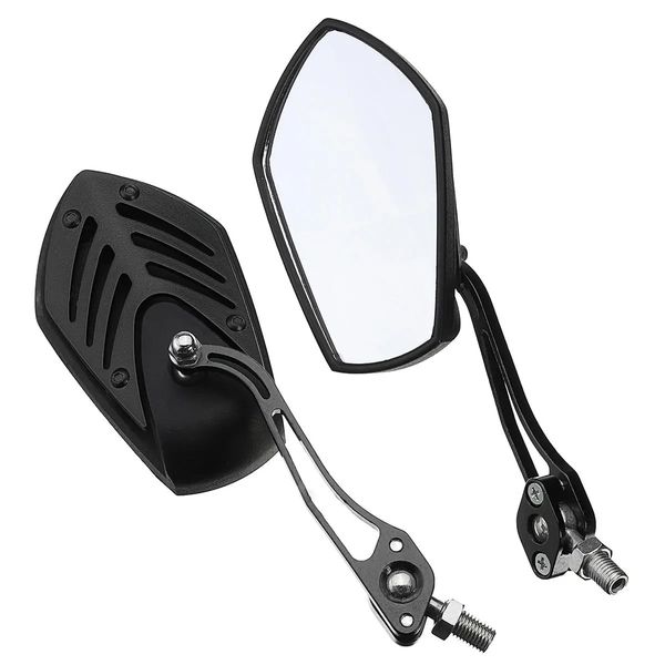 

8mm 10mm aluminum alloy motorcycle bike scooter rear side view mirrors universal
